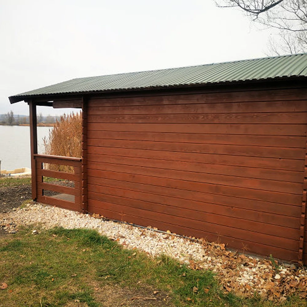 5-ös horgászállás – Kis faház (bivak)